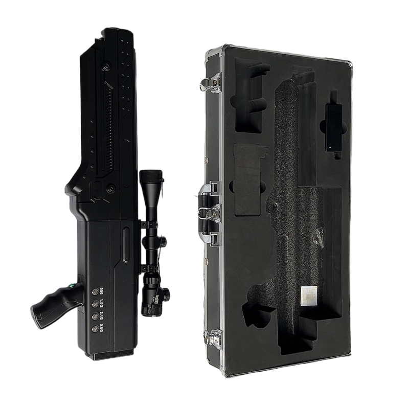  临潭手持便携式枪型低空防御反制四通道A型