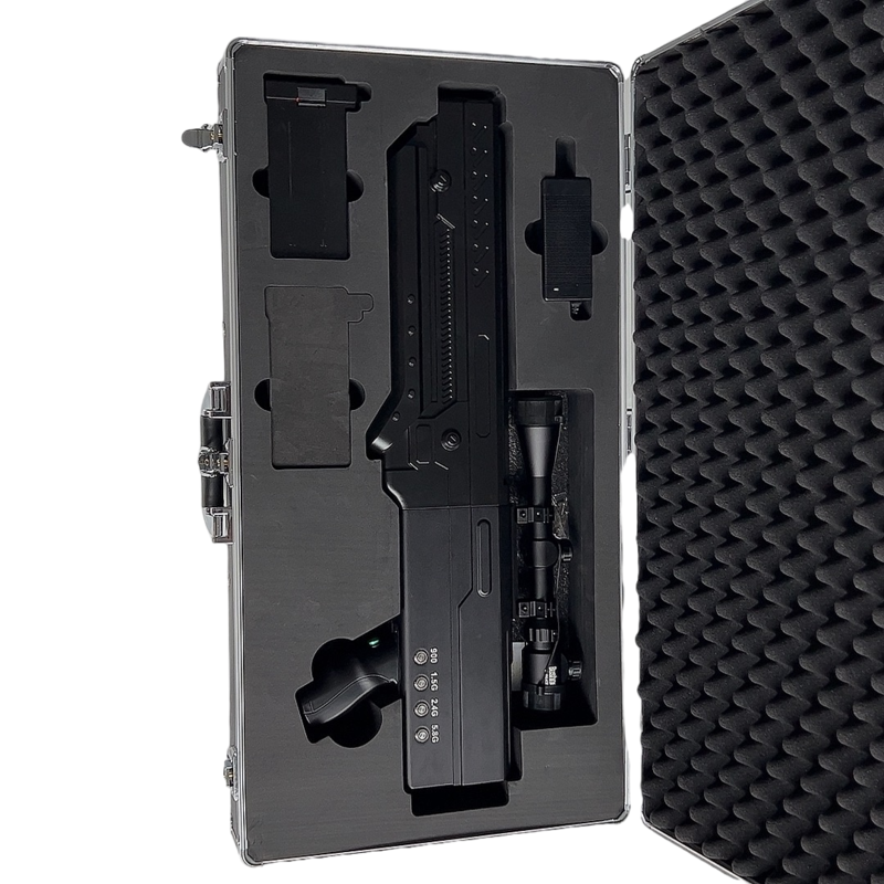  临潭手持便携式枪型低空防御反制四通道B型