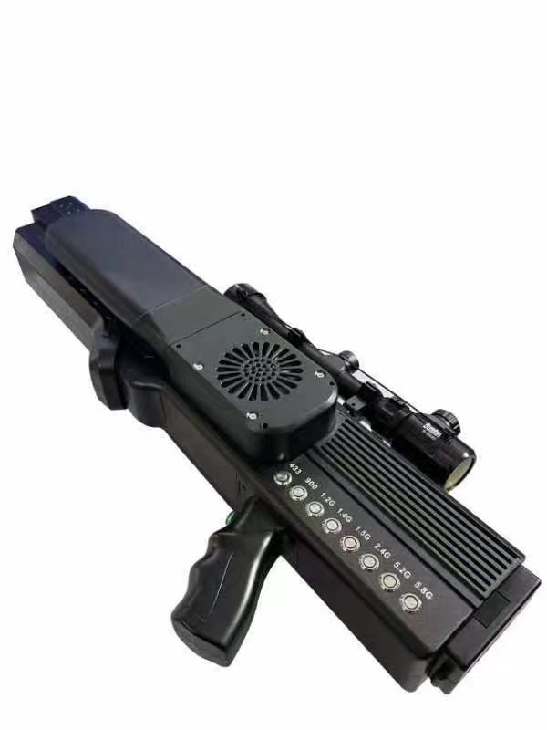  临潭手持便携式枪型低空防御反制八通道